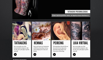 Layout site Tatto Company